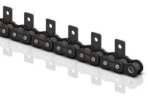 Carbon Steel EA 1 C2040LSA1RL Tsubaki SA-1 Attachment Roller Chain Link Pack of 2 ANSI Chain Size: C2040L 